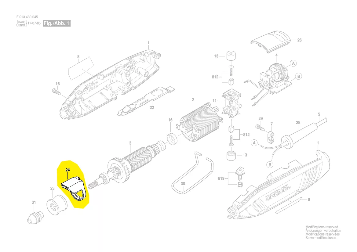 Lampe LED réf. 1 600 A00 9P2